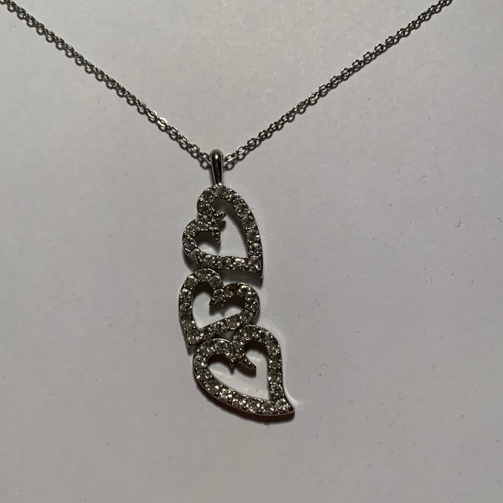 Heart Stack Necklace